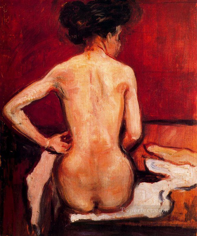 nude 1896 Edvard Munch Oil Paintings